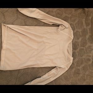 Lululemon white long sleeve!!